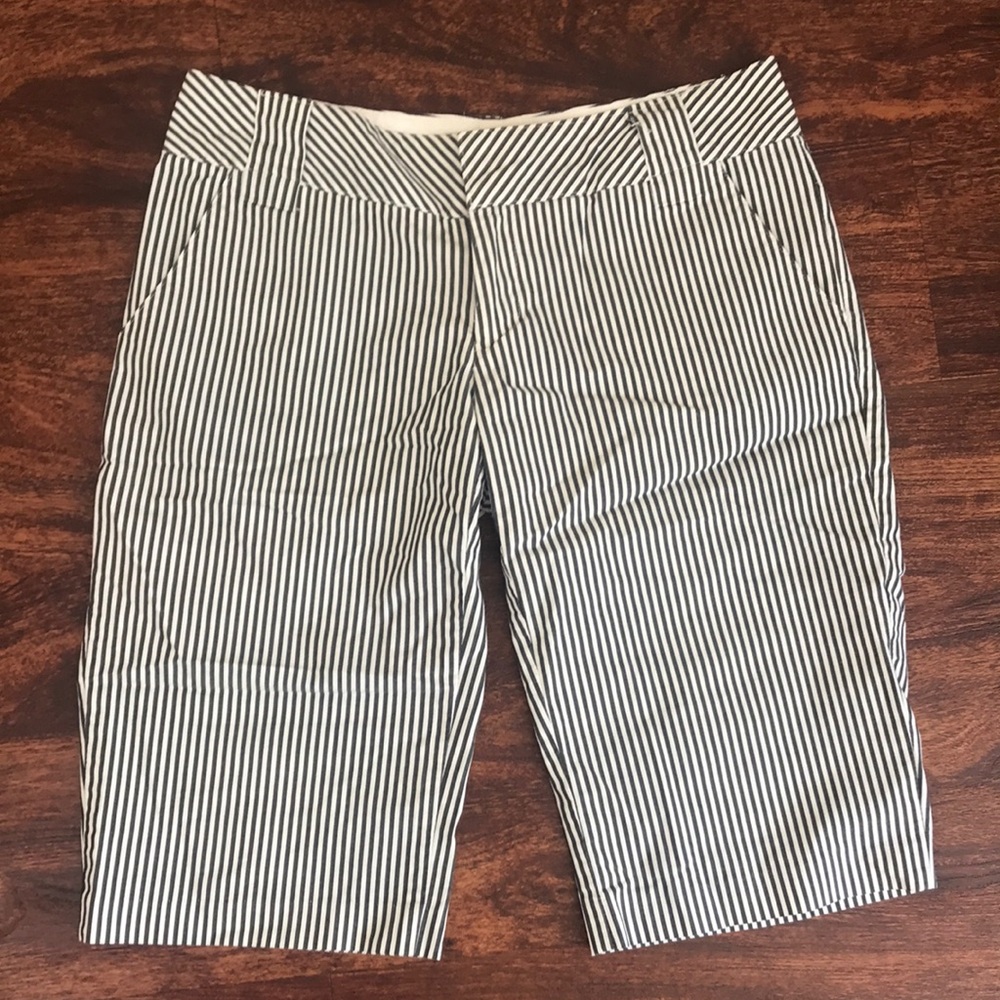 Striped Bermudas
